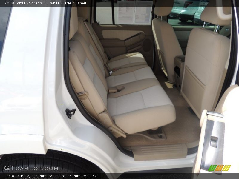 White Suede / Camel 2008 Ford Explorer XLT