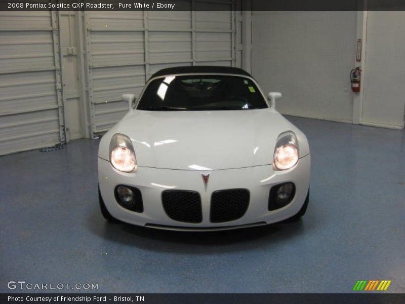 Pure White / Ebony 2008 Pontiac Solstice GXP Roadster