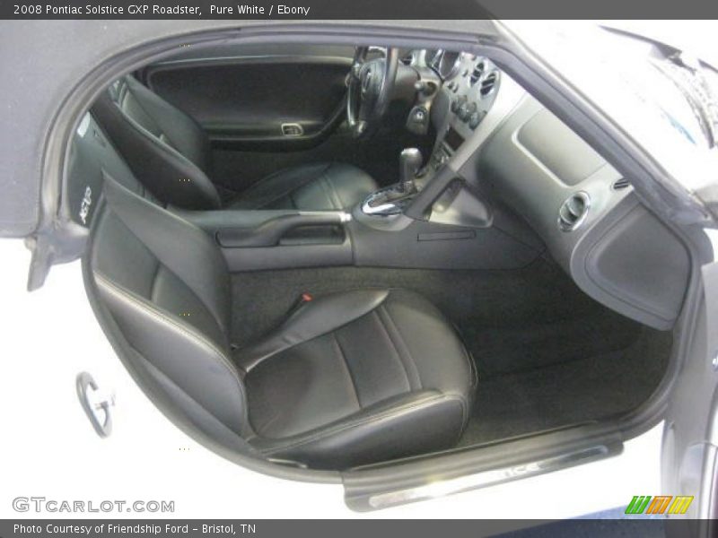 Pure White / Ebony 2008 Pontiac Solstice GXP Roadster