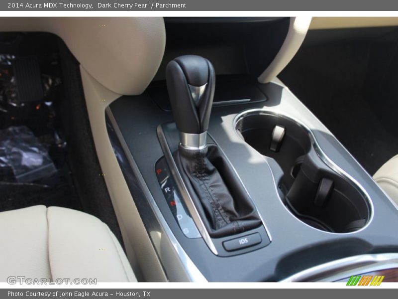 Dark Cherry Pearl / Parchment 2014 Acura MDX Technology