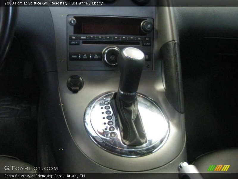 Pure White / Ebony 2008 Pontiac Solstice GXP Roadster