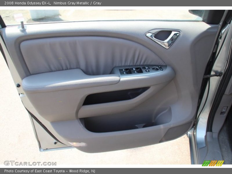 Nimbus Gray Metallic / Gray 2008 Honda Odyssey EX-L