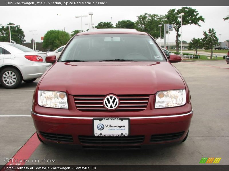 Spice Red Metallic / Black 2005 Volkswagen Jetta GLS Sedan