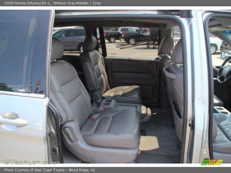 Nimbus Gray Metallic / Gray 2008 Honda Odyssey EX-L