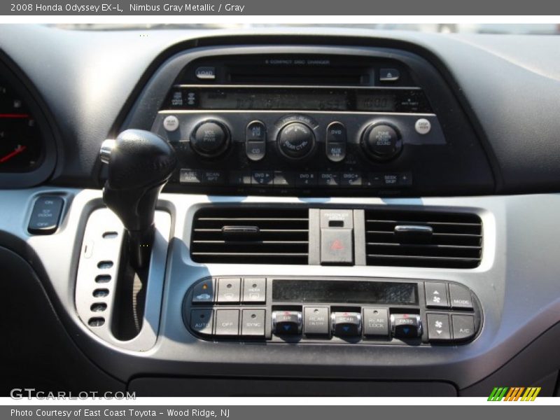 Nimbus Gray Metallic / Gray 2008 Honda Odyssey EX-L