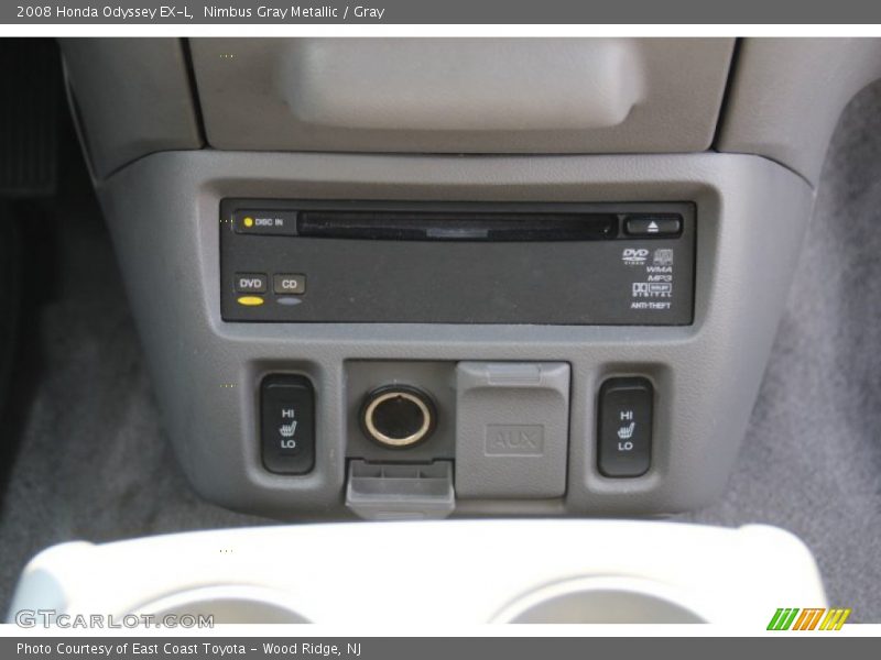 Nimbus Gray Metallic / Gray 2008 Honda Odyssey EX-L