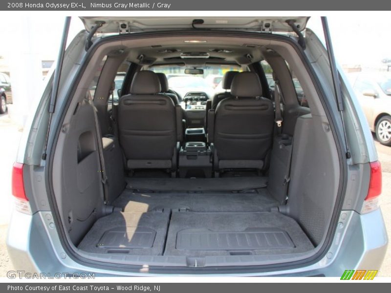 Nimbus Gray Metallic / Gray 2008 Honda Odyssey EX-L