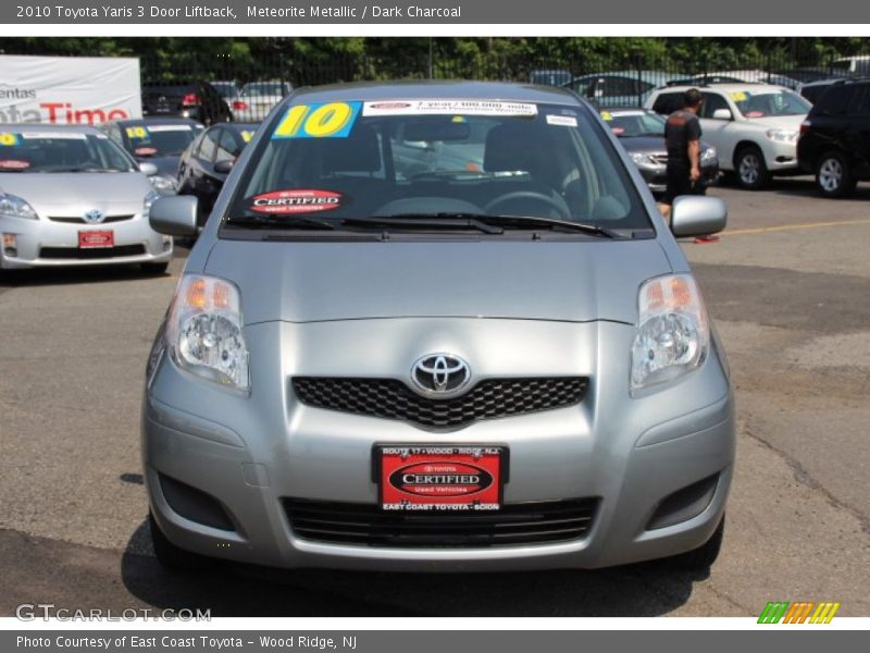 Meteorite Metallic / Dark Charcoal 2010 Toyota Yaris 3 Door Liftback