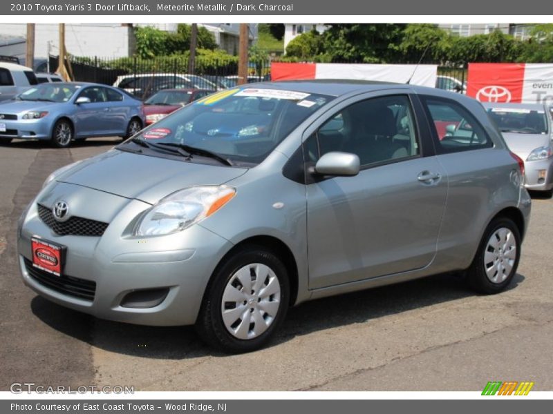 Meteorite Metallic / Dark Charcoal 2010 Toyota Yaris 3 Door Liftback