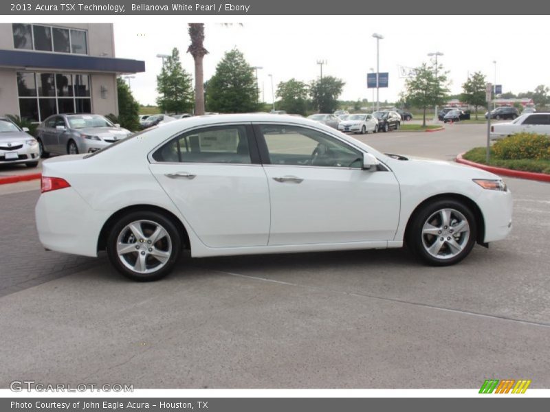 Bellanova White Pearl / Ebony 2013 Acura TSX Technology