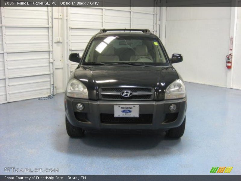 Obsidian Black / Gray 2006 Hyundai Tucson GLS V6