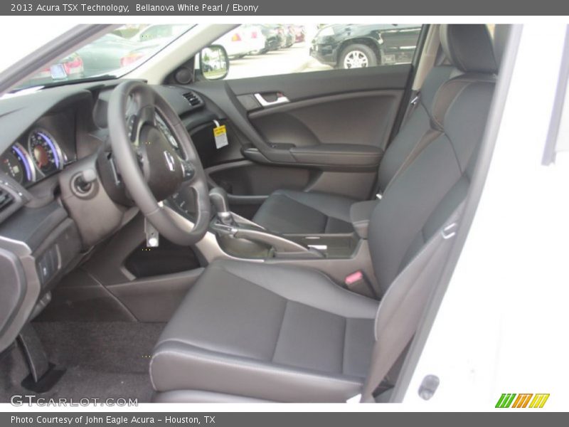 Bellanova White Pearl / Ebony 2013 Acura TSX Technology