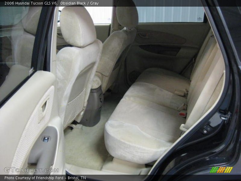 Obsidian Black / Gray 2006 Hyundai Tucson GLS V6