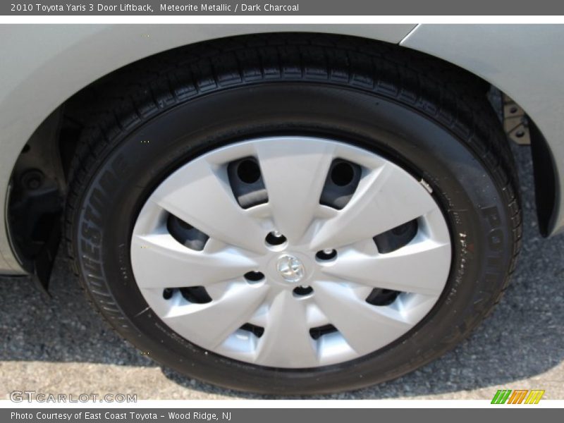 Meteorite Metallic / Dark Charcoal 2010 Toyota Yaris 3 Door Liftback