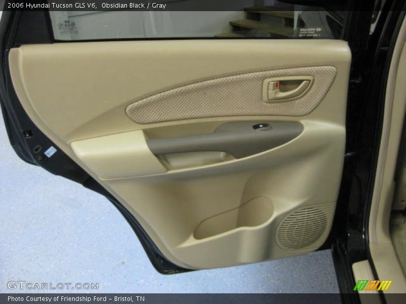 Obsidian Black / Gray 2006 Hyundai Tucson GLS V6