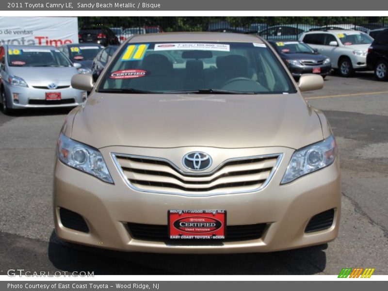 Sandy Beach Metallic / Bisque 2011 Toyota Camry LE