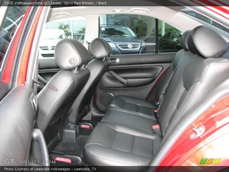 Spice Red Metallic / Black 2005 Volkswagen Jetta GLS Sedan