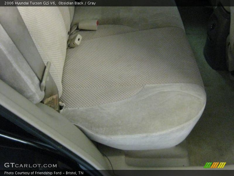 Obsidian Black / Gray 2006 Hyundai Tucson GLS V6