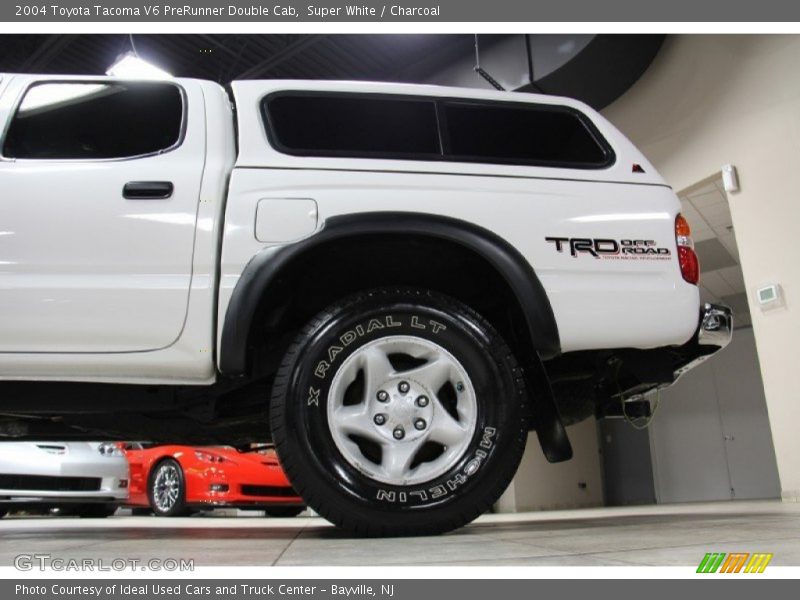 Super White / Charcoal 2004 Toyota Tacoma V6 PreRunner Double Cab