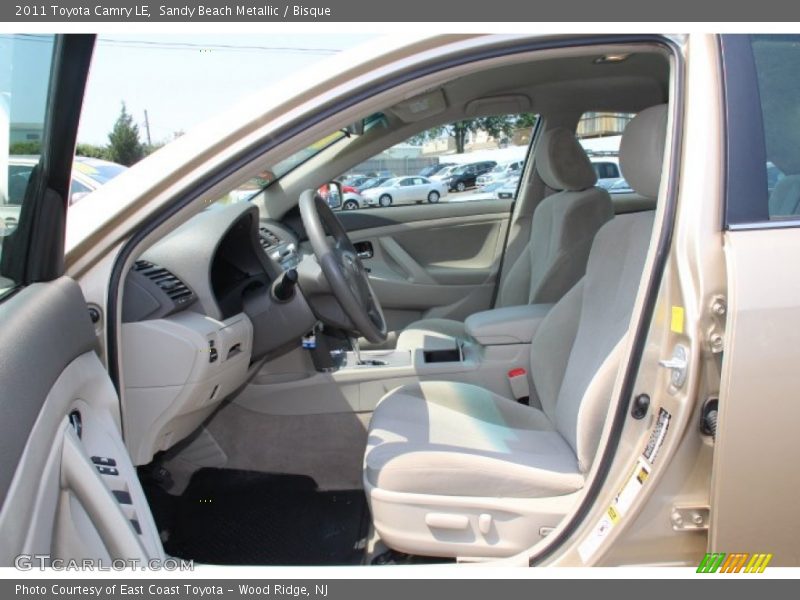 Sandy Beach Metallic / Bisque 2011 Toyota Camry LE