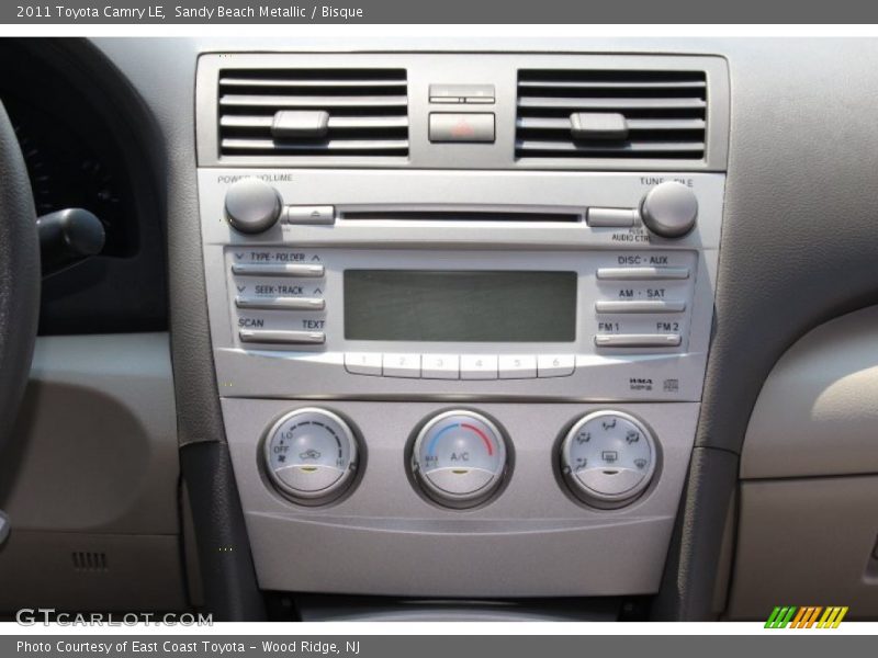 Sandy Beach Metallic / Bisque 2011 Toyota Camry LE