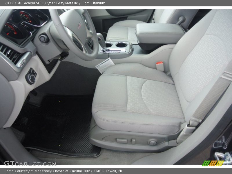  2013 Acadia SLE Light Titanium Interior
