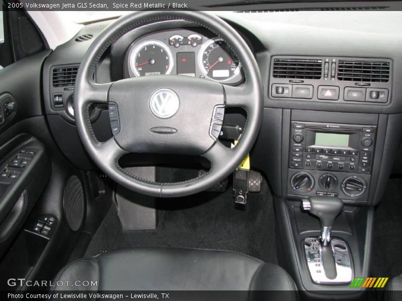 Spice Red Metallic / Black 2005 Volkswagen Jetta GLS Sedan