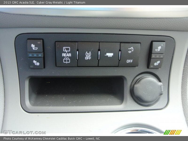 Controls of 2013 Acadia SLE