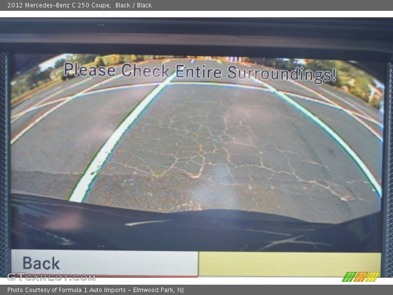 Black / Black 2012 Mercedes-Benz C 250 Coupe