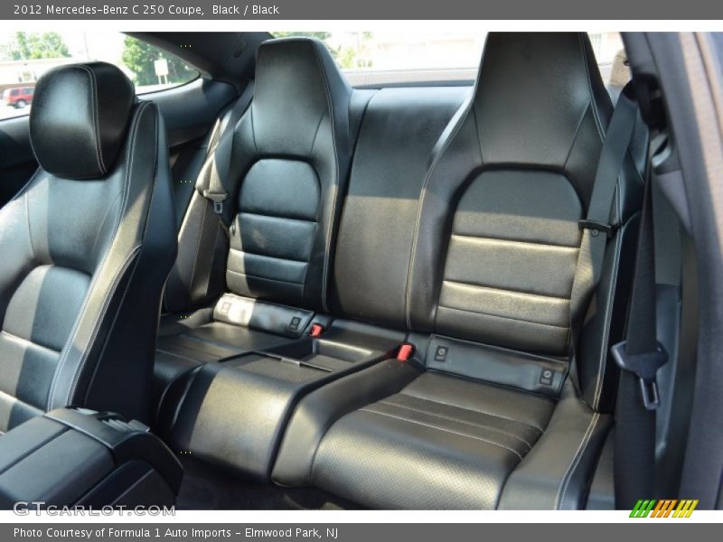 Black / Black 2012 Mercedes-Benz C 250 Coupe