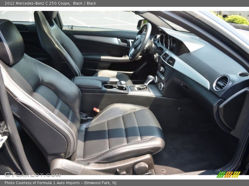 Black / Black 2012 Mercedes-Benz C 250 Coupe