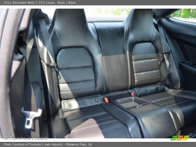 Black / Black 2012 Mercedes-Benz C 250 Coupe