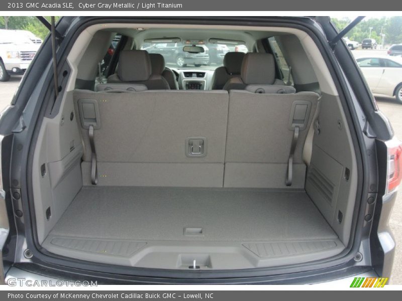  2013 Acadia SLE Trunk