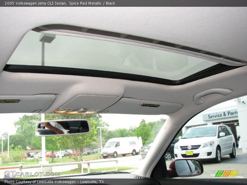 Spice Red Metallic / Black 2005 Volkswagen Jetta GLS Sedan