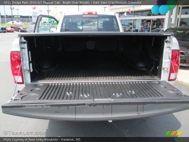 Bright Silver Metallic / Dark Slate Gray/Medium Graystone 2011 Dodge Ram 1500 SLT Regular Cab