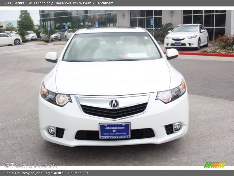 Bellanova White Pearl / Parchment 2013 Acura TSX Technology