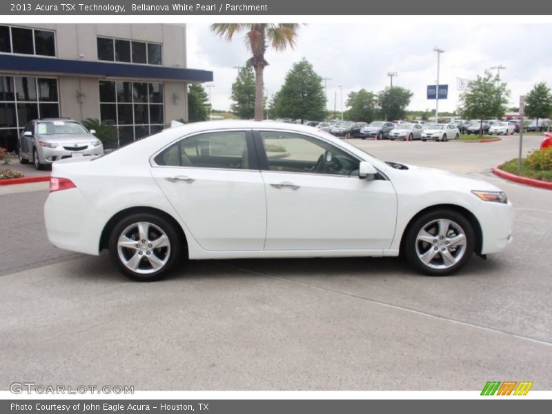 Bellanova White Pearl / Parchment 2013 Acura TSX Technology