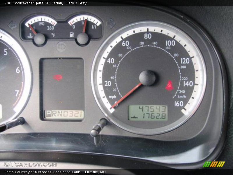 Black / Grey 2005 Volkswagen Jetta GLS Sedan