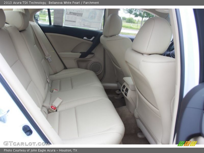 Bellanova White Pearl / Parchment 2013 Acura TSX Technology