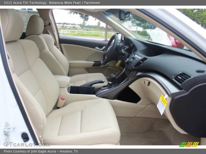 Bellanova White Pearl / Parchment 2013 Acura TSX Technology