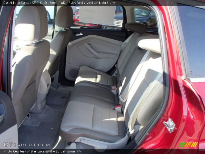 Ruby Red / Medium Light Stone 2014 Ford Escape SE 1.6L EcoBoost 4WD