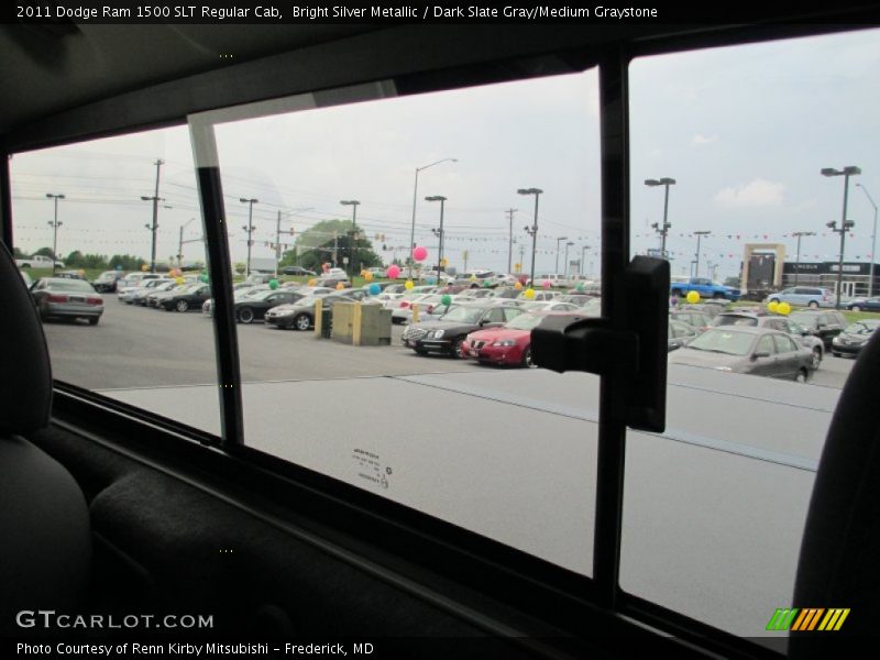 Bright Silver Metallic / Dark Slate Gray/Medium Graystone 2011 Dodge Ram 1500 SLT Regular Cab