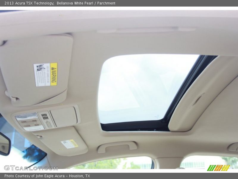 Bellanova White Pearl / Parchment 2013 Acura TSX Technology