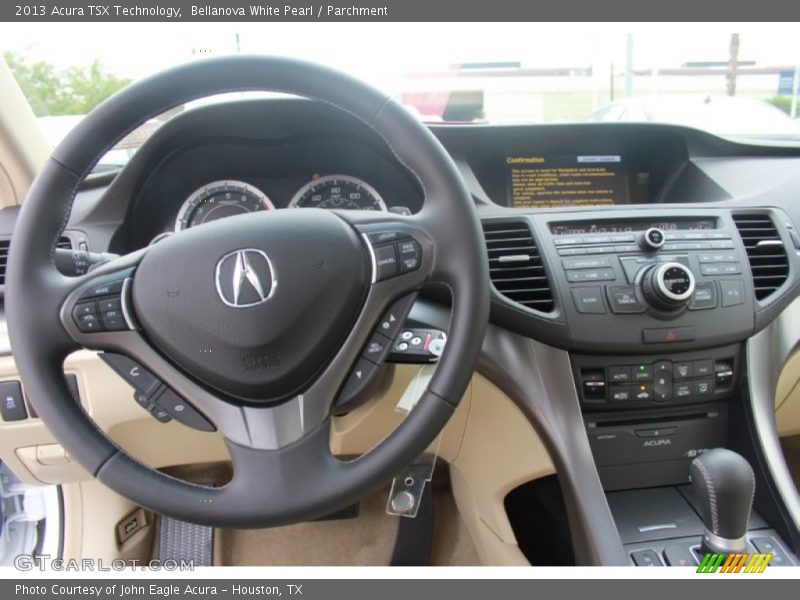 Bellanova White Pearl / Parchment 2013 Acura TSX Technology