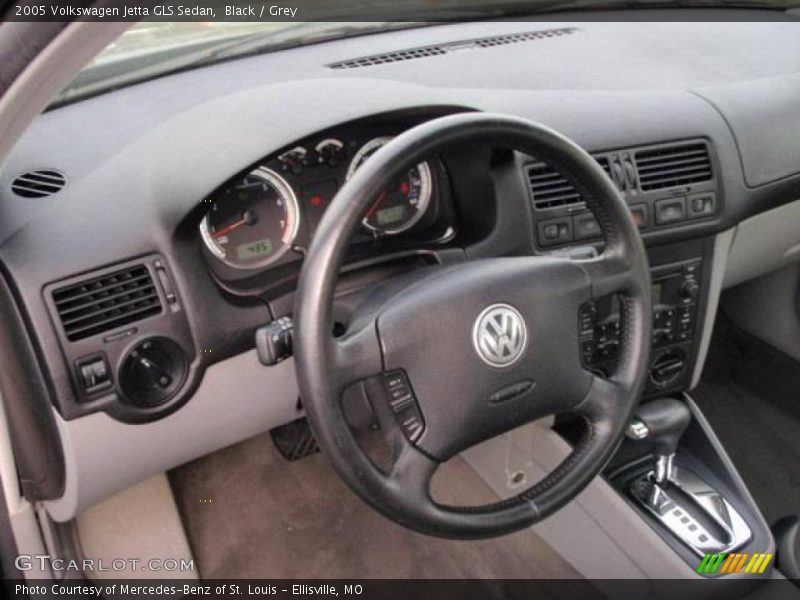 Black / Grey 2005 Volkswagen Jetta GLS Sedan