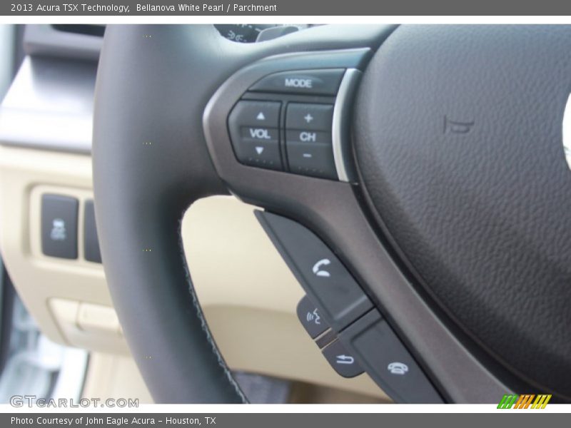 Bellanova White Pearl / Parchment 2013 Acura TSX Technology