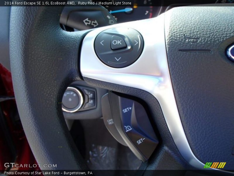 Ruby Red / Medium Light Stone 2014 Ford Escape SE 1.6L EcoBoost 4WD