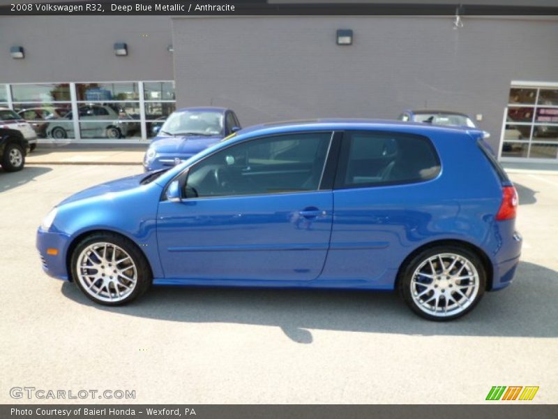 Deep Blue Metallic / Anthracite 2008 Volkswagen R32