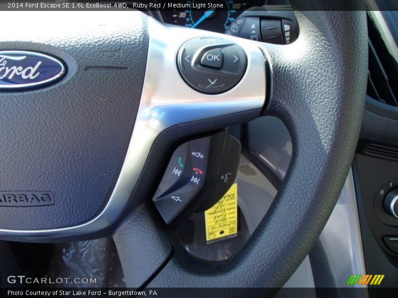 Ruby Red / Medium Light Stone 2014 Ford Escape SE 1.6L EcoBoost 4WD