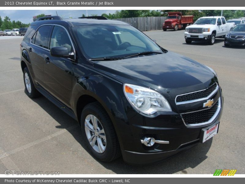 Black Granite Metallic / Jet Black 2013 Chevrolet Equinox LT